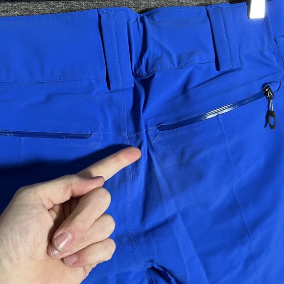 Columbia Titanium Snow Pants Womens Small Blue Omni-Heat Omni-Tech Ski Snowboard - Picture 5 of 10